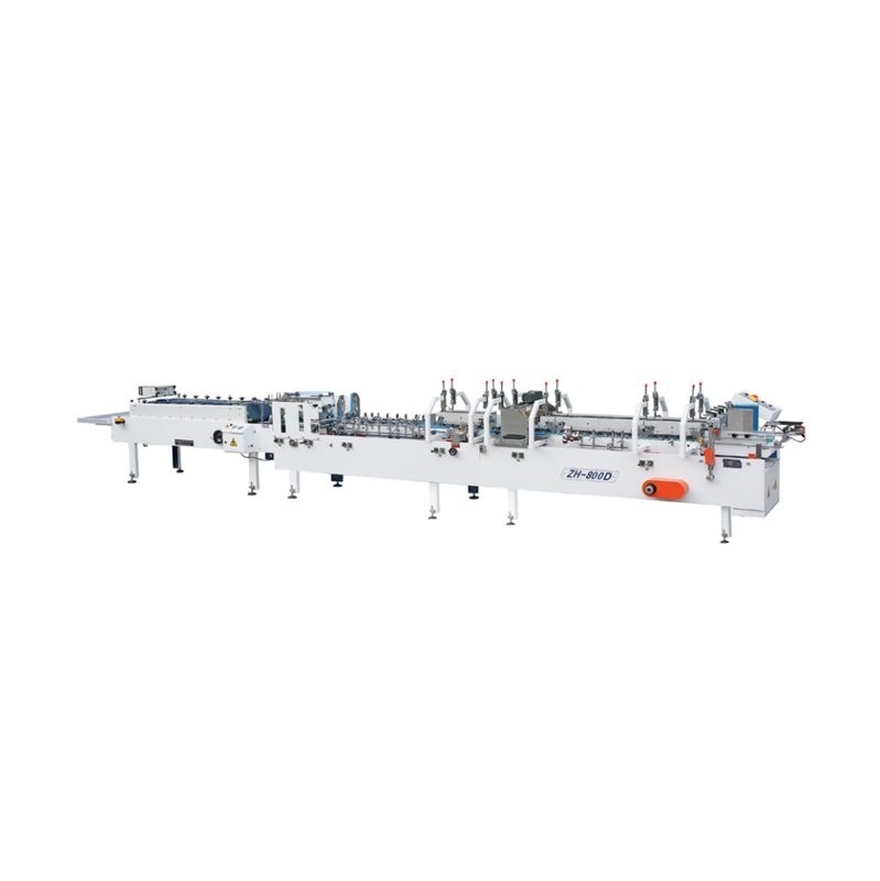 LQ-ZH-800D/880D/1000D 자동 다기능 충돌 ​​잠금 하단 폴더 접착제(고급 구성)
