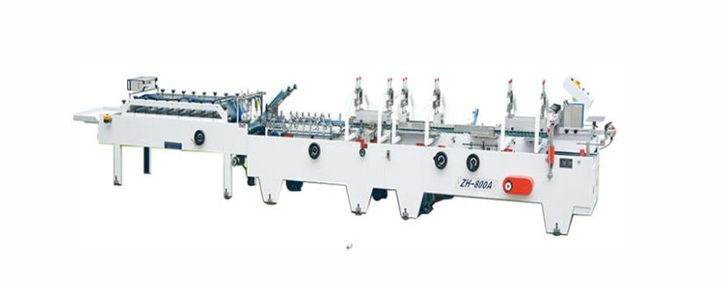 LQ-ZH-800A/880A/1000A 프리폴드 기계가 있는 자동 폴더 접착제