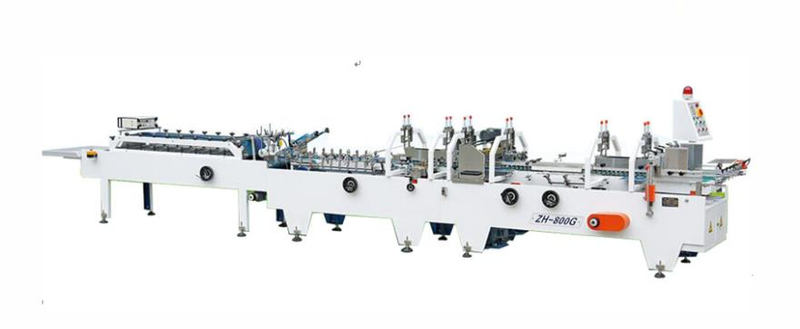LQ-ZH-800G/880G/1000G 자동 다기능 충돌 ​​잠금 하단 폴더 접착제 기계
