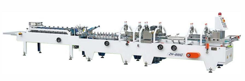ZH-800G/880G/1000G 자동 다기능 충돌 ​​잠금 하단 폴더 접착제(표준 구성)